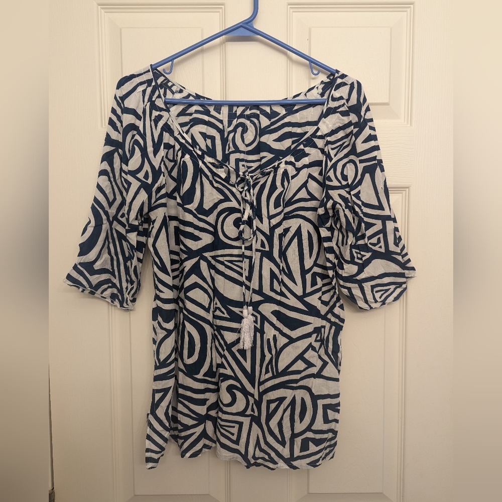 Blue Sky Luna Top